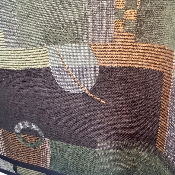 Preswick & Moore Shades of Green Full Zip Front Jacket Blazer Petite L - Picture 4 of 9